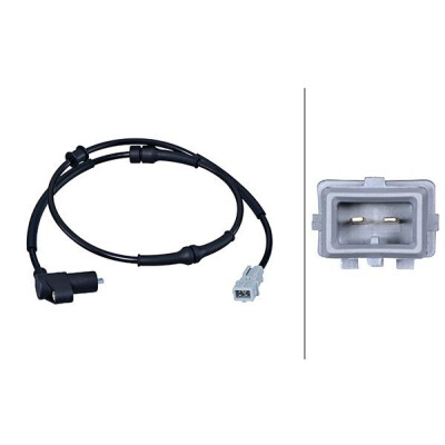 Capteur de vitesse de roue HELLA 6PU 358 218-001