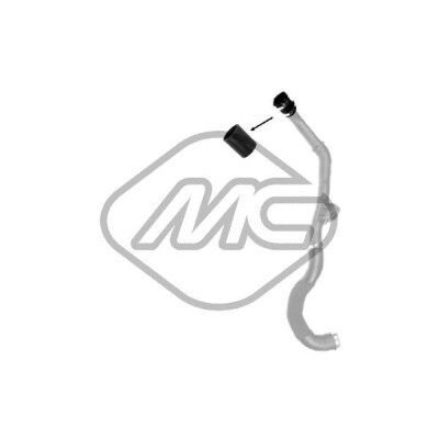 Tuyau d'air de suralimentation METALCAUCHO 79037