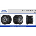 Poulie d'alternateur RECOFICIAL RECSCP90201.0