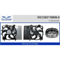 Moteur électrique, ventilateur pour radiateurs