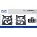 Moteur électrique, ventilateur de radiateur RECOFICIAL RECSEF80002.1