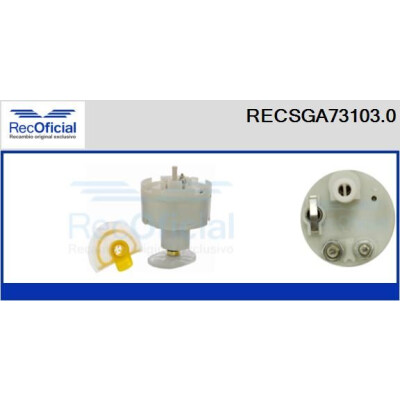 Unité d'alimentation en carburant RECSGA73103.0