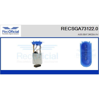 Unité d'alimentation en carburant RECSGA73122.0