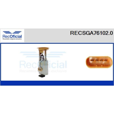 Unité d'alimentation en carburant RECSGA76102.0