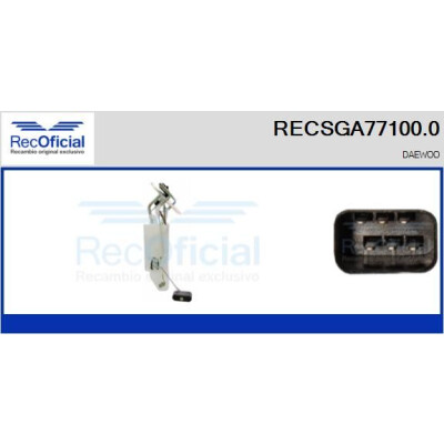 Unité d'alimentation en carburant RECSGA77100.0
