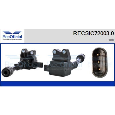 Bobine d'allumage RECOFICIAL RECSIC72003.0