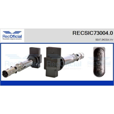 Bobine d'allumage RECOFICIAL RECSIC73004.0