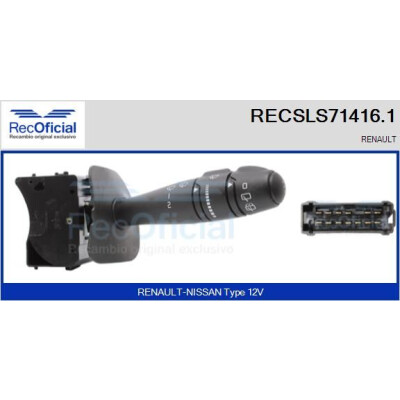 Interrupteur de colonne de direction RECOFICIAL RECSLS71416.1