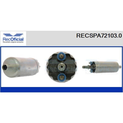 Pompe à carburant RECOFICIAL RECSPA72103.0