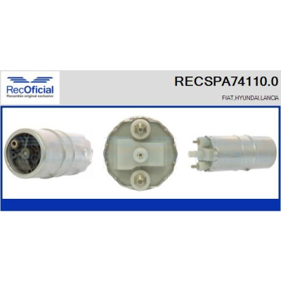Pompe à carburant RECOFICIAL RECSPA74110.0