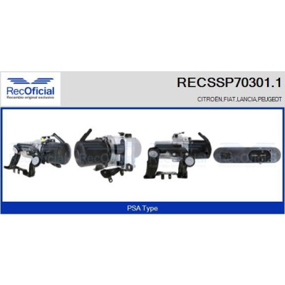 Pompe hydraulique de direction RECOFICIAL RECSSP70301.1