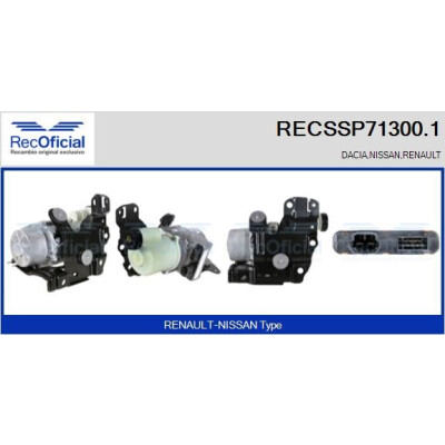 Pompe hydraulique de direction RECOFICIAL RECSSP71300.1