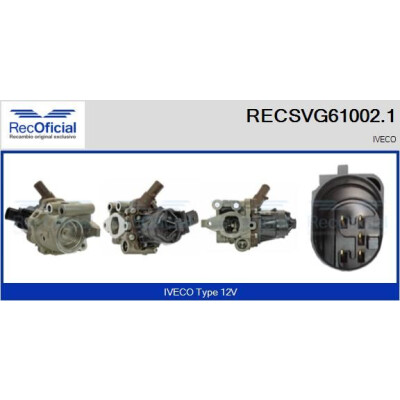 Vanne EGR RECSVG61002.1