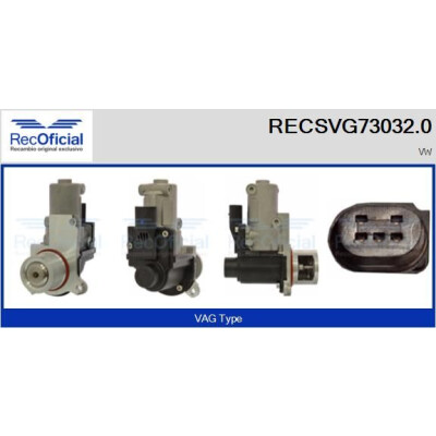 Vanne EGR RECOFFICIAL RECSVG73032.0