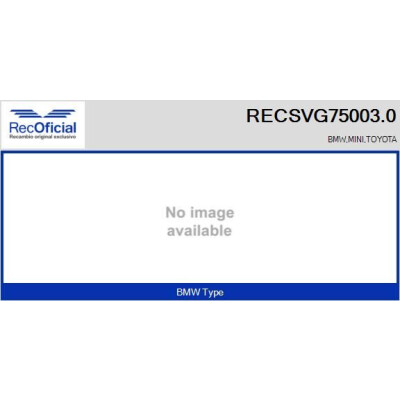 Vanne EGR RECSVG75003.0