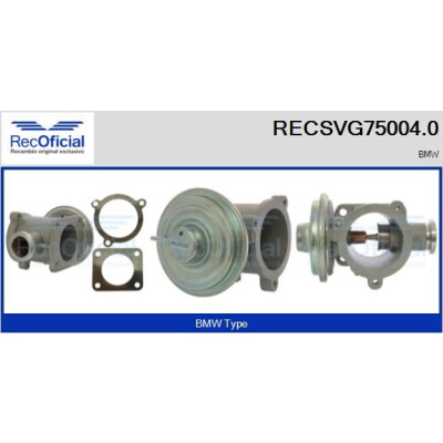 Vanne EGR RECOFFICIAL RECSVG75004.0