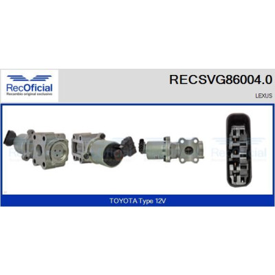 Vanne EGR RECSVG86004.0