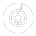 Disque de frein TRW DF6939S