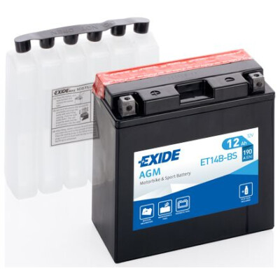 Batterie de démarrage EXIDE ET14B-BS