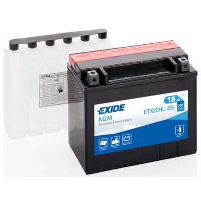 Batterie de démarrage EXIDE ETX20HL-BS