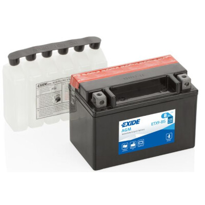 Batterie de démarrage EXIDE ETX9-BS