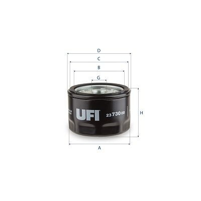 Filtre à huile UFI 23.730.00