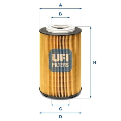 Filtre à huile UFI 25.235.00