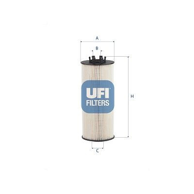 Filtre à huile UFI 25.282.00