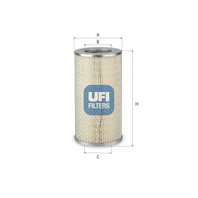 Filtre à air UFI 27.C63.00