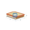 Filtre à air UFI 30.C65.00
