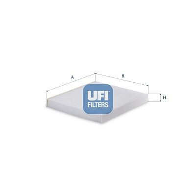 Filtre à air d'habitacle UFI 53.506.00