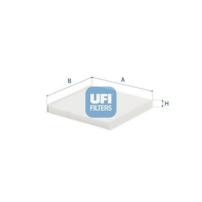 Filtre à air d'habitacle UFI 53.522.00
