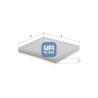 Filtre à air d&#39;habitacle UFI 53.534.00
