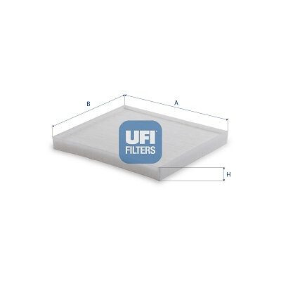Filtre à air d'habitacle UFI 53.534.00