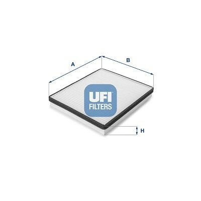 Filtre à air d'habitacle UFI 53.573.00