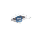 Filtre à air d&#39;habitacle UFI 54.396.00