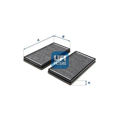 Filtre à air d'habitacle UFI 54.446.00