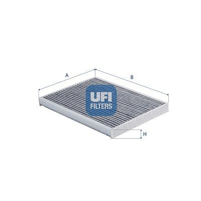 Filtre à air d'habitacle UFI 54.476.00