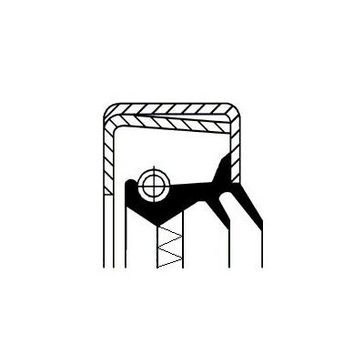 Bague d'étanchéité, moyeu de roue