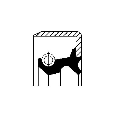 Bague d'étanchéité, différentiel