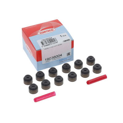 Jeu de joints d'étanchéité, tige de soupape