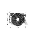 Ventilateur, refroidissement du moteur