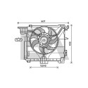 Ventilateur, refroidissement du moteur