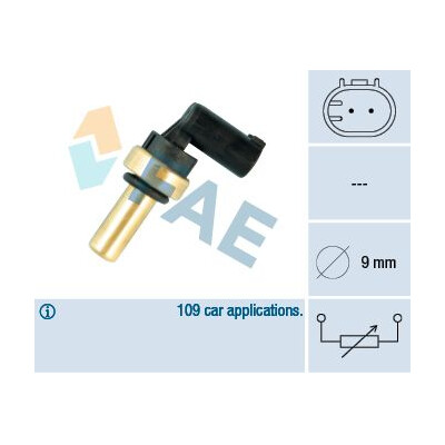 Sonde, température du liquide de refroidissement