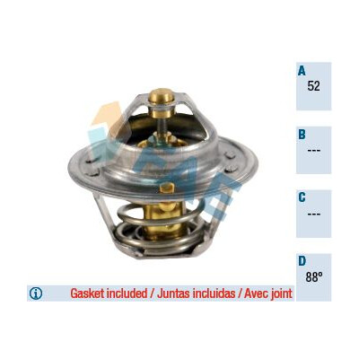 Thermostat, liquide de refroidissement