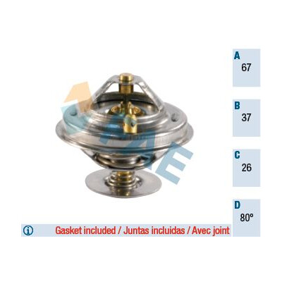 Thermostat, liquide de refroidissement