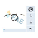 Capteur, vitesse de roue