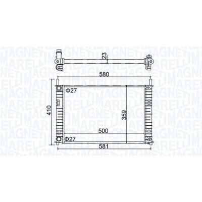 Radiateur, refroidissement du moteur
