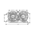 Ventilateur, refroidissement du moteur