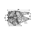 Ventilateur, refroidissement du moteur